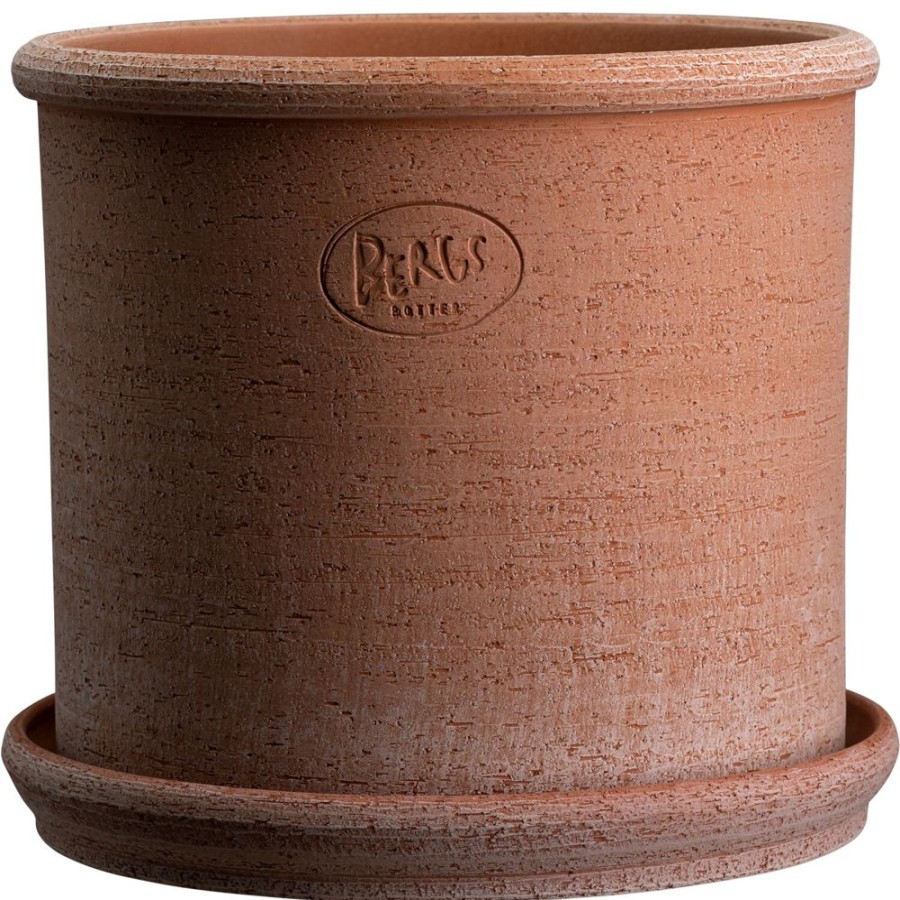 Inredning Bergs Potter Odlingslador & Utekrukor | Modena Raw Kruka 20 Cm, Rosa