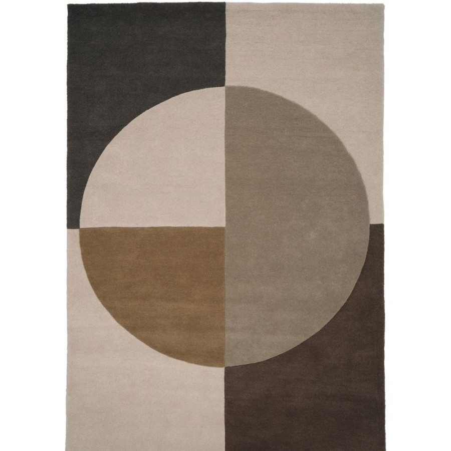 Mattor Linie Design Viskosmattor & Polyestermattor | Radiality Ullmatta 200X300 Cm, Olive