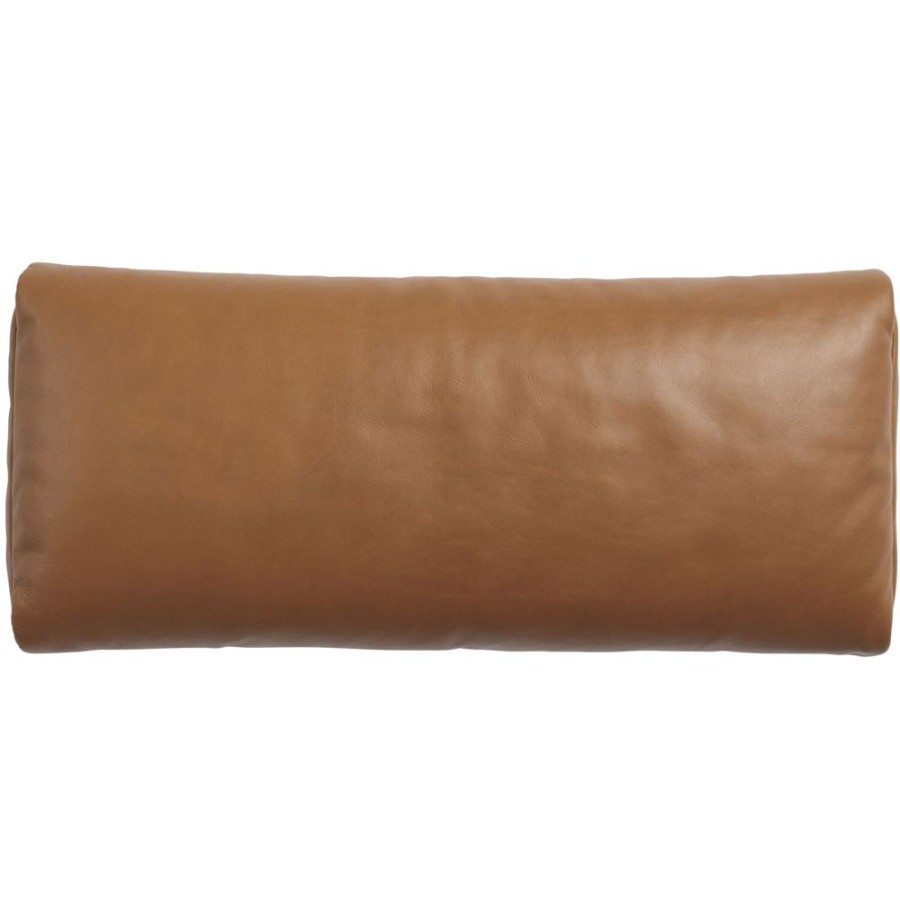 Textil Muuto Prydnadskuddar & Kuddfodral | Outline Kudde Cognac, Refine Leather