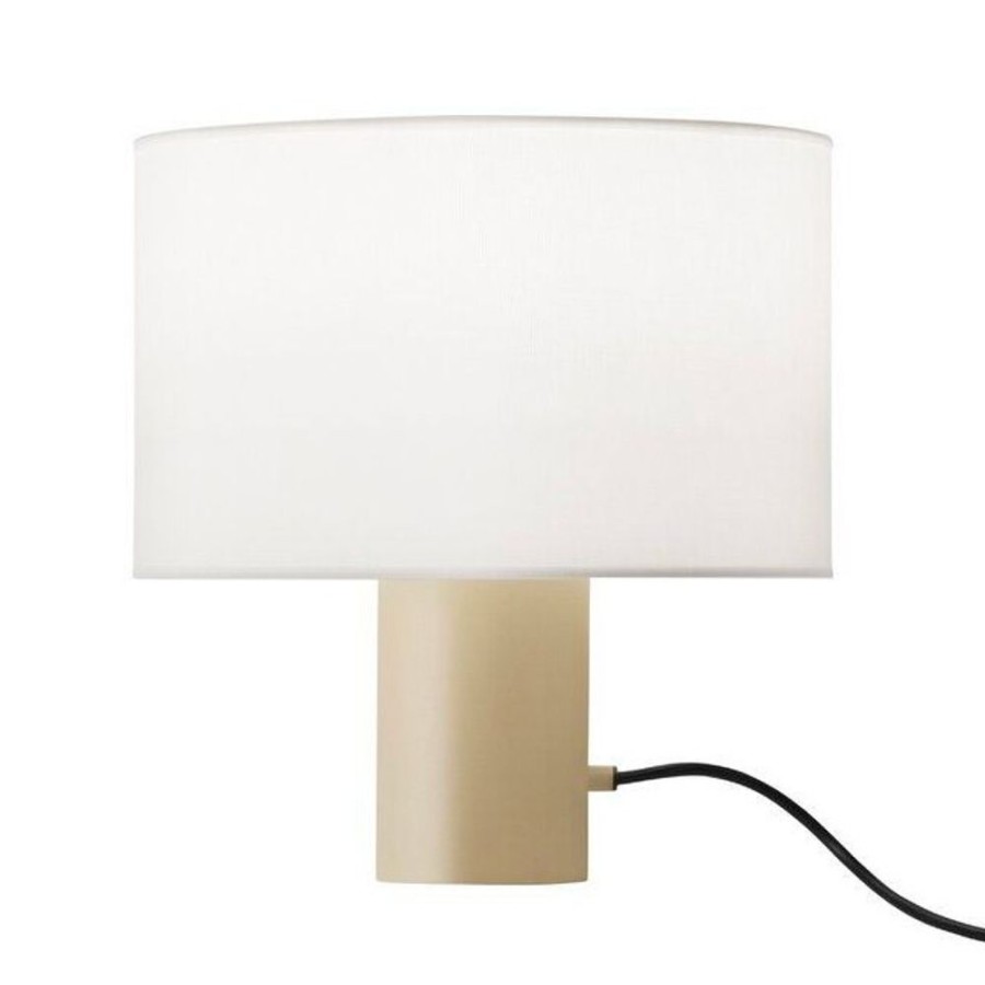 Belysning Estiluz Bordslampor | Cyls M-3906P Bordslampa, Beige