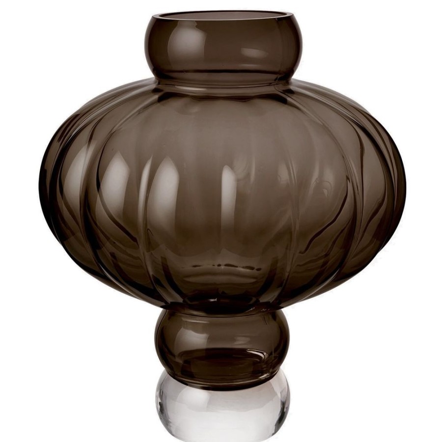 Inredning Louise Roe Vaser | Balloon 03 Vas 40 Cm Smoke