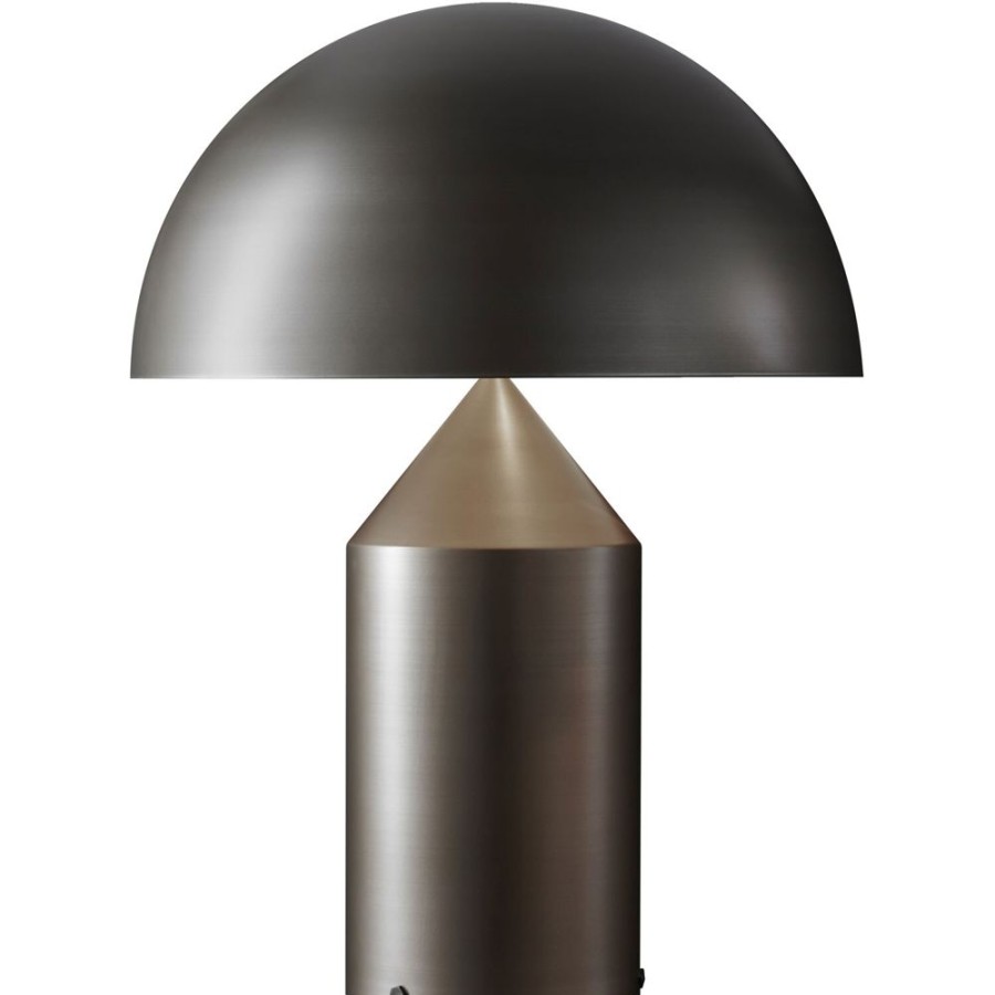 Belysning Oluce Bordslampor | Atollo 233 Bordslampa 70 Cm, Satin Bronze