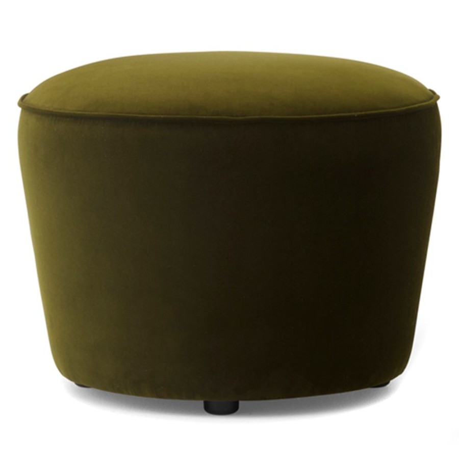 Mobler Audo Copenhagen Sittpuffar | Cairn Sittpuff O60 Cm, Champion Gron