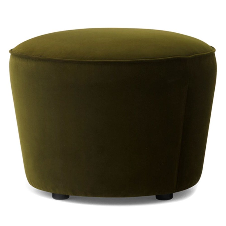 Mobler Audo Copenhagen Sittpuffar | Cairn Sittpuff O60 Cm, Champion Gron