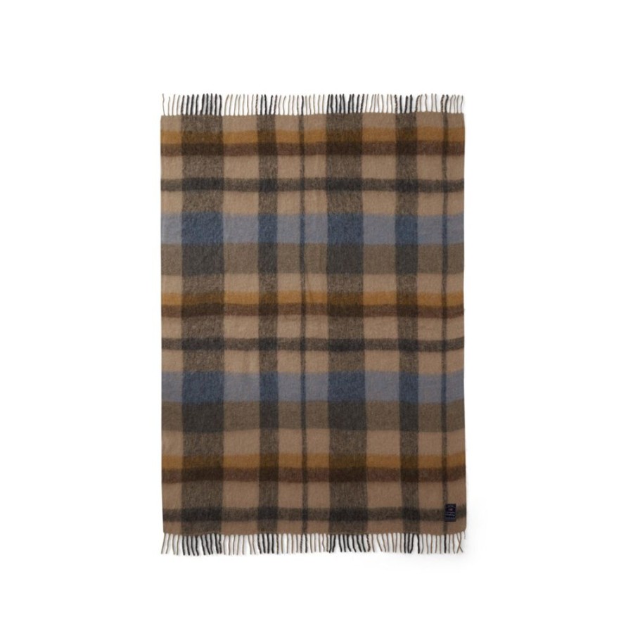 Textil Lexington Pladar & Filtar | Multi Checked Mohair Mix Plad 130X170 Cm