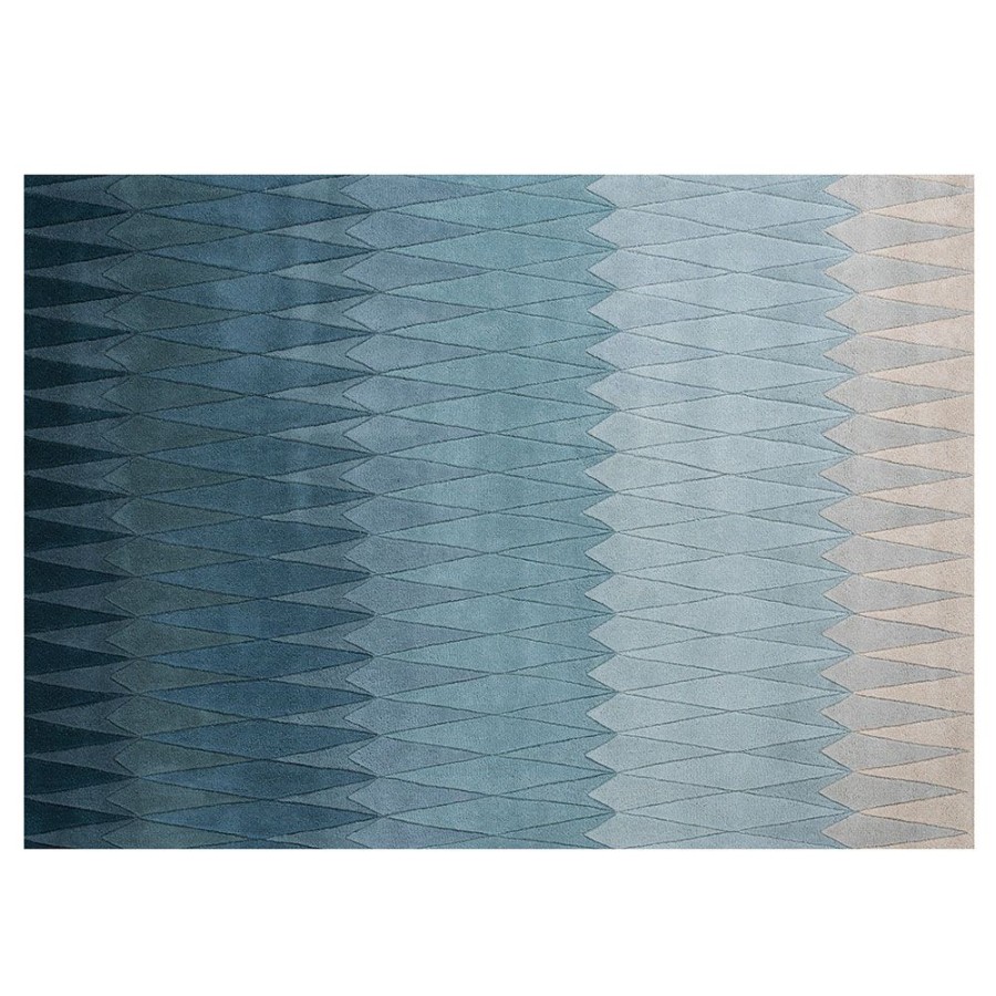 Mattor Linie Design Ullmattor | Acacia Matta 140X200 Cm, Blue