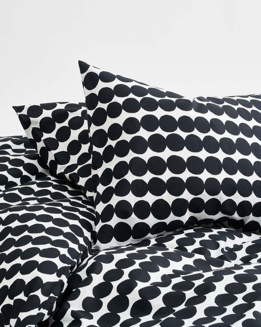 Textil Marimekko Orngott | Rasymatto Orngott 50X60 Cm, Vit / Svart