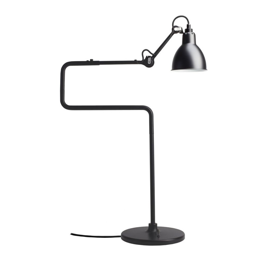 Belysning DCWéditions Bordslampor | Lampe Gras N°317 Bordslampa, Mattsvart / Svart