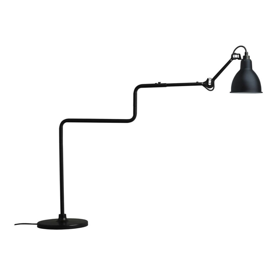 Belysning DCWéditions Bordslampor | Lampe Gras N°317 Bordslampa, Mattsvart / Svart