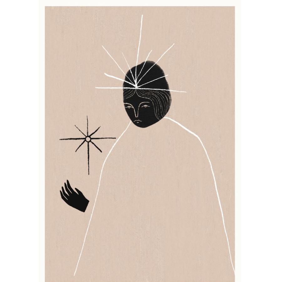 Inredning Paper Collective Posters | Ghost Queen Poster, 30X40 Cm