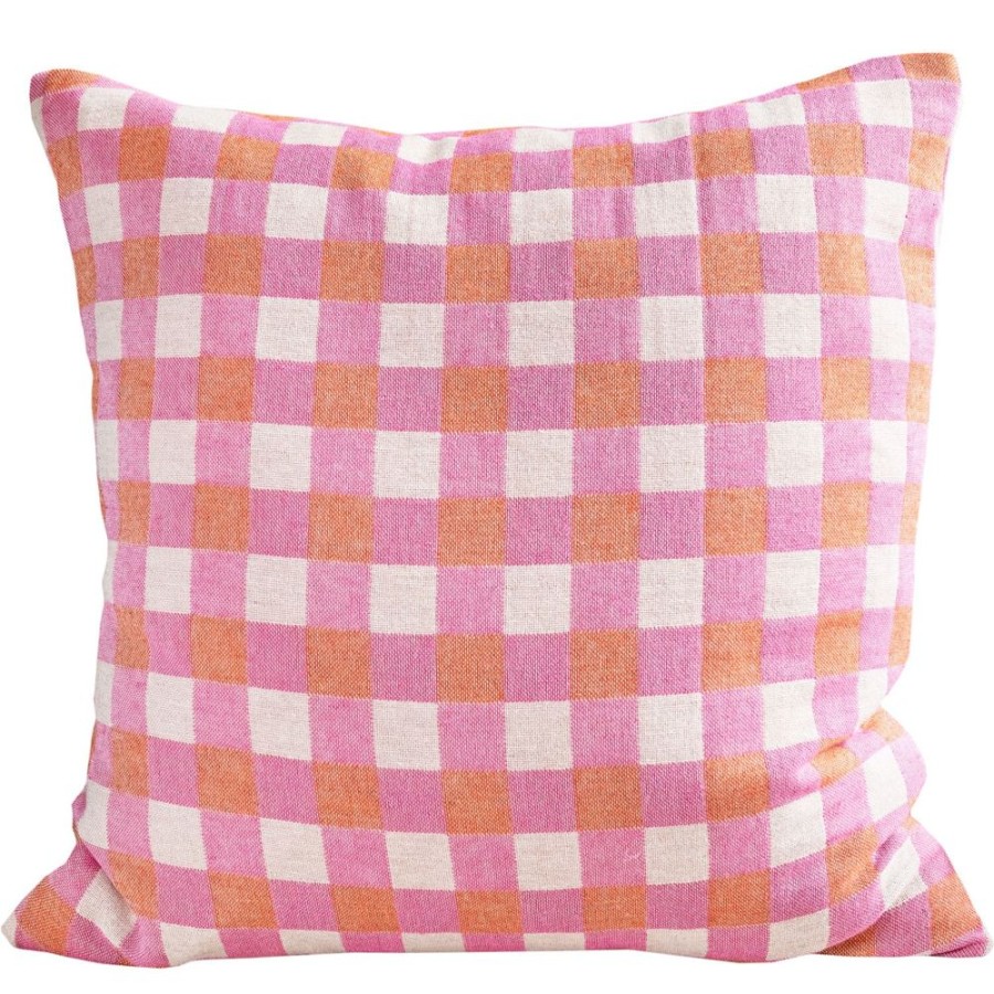 Textil Brita Sweden Prydnadskuddar & Kuddfodral | Poppy Kuddfodral 50X50 Cm, Rosa