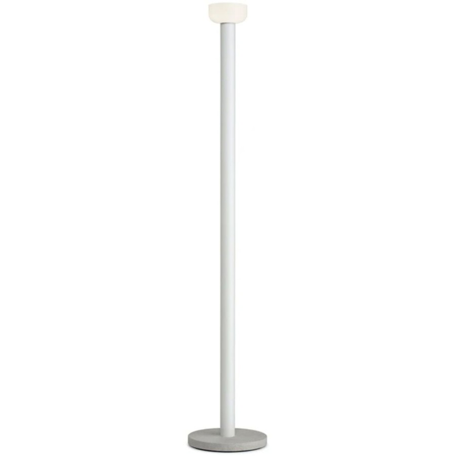 Belysning Flos Golvlampor | Bellhop Golvlampa, Vit