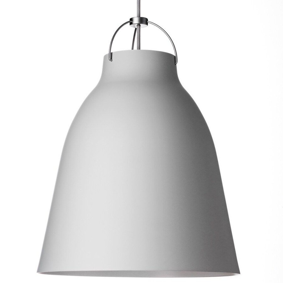 Belysning Fritz Hansen Taklampor | Caravaggio Taklampa P3 6M Kabel, Matt Ljusgra