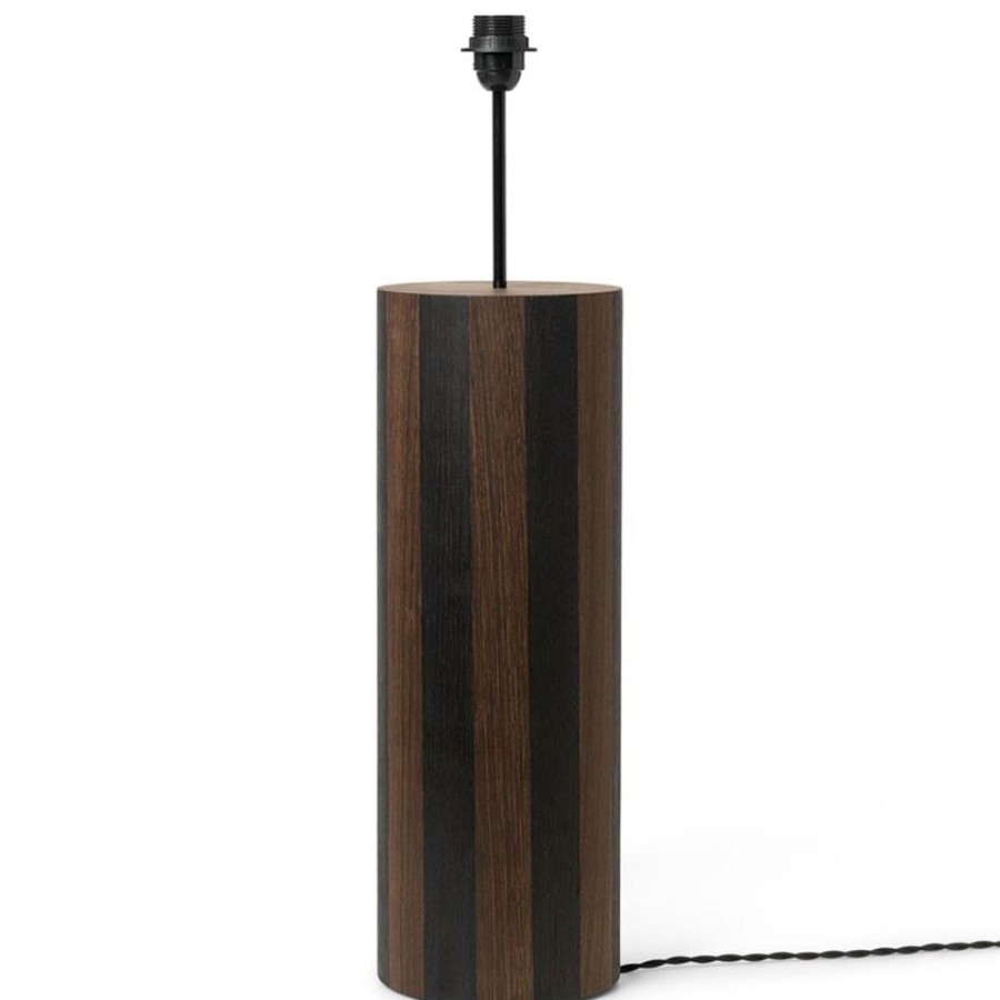 Belysning Ferm Living Lampfotter | Post Lampfot Till Golvlampa, Lines