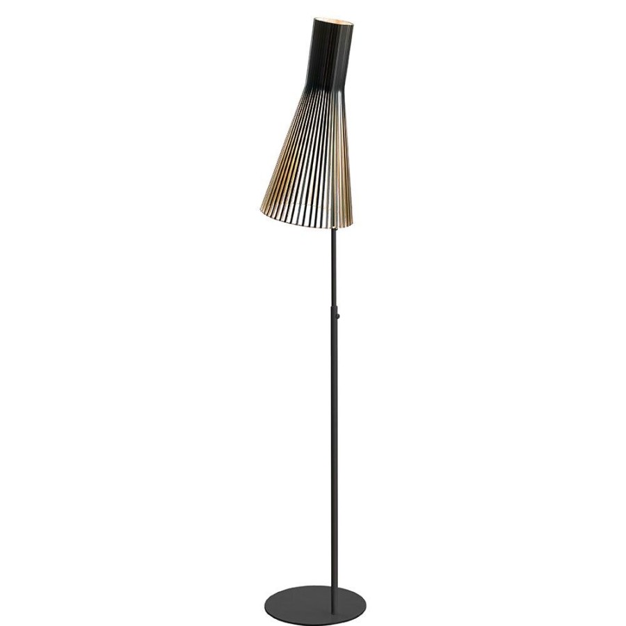 Belysning Secto Design Golvlampor | Secto 4210 Golvlampa, Svart