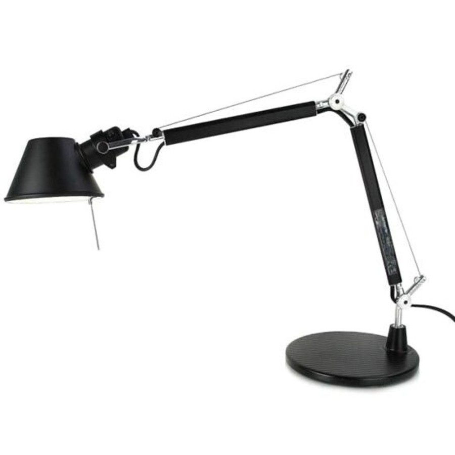 Belysning Artemide Bordslampor | Tolomeo Micro Bordslampa, Svart