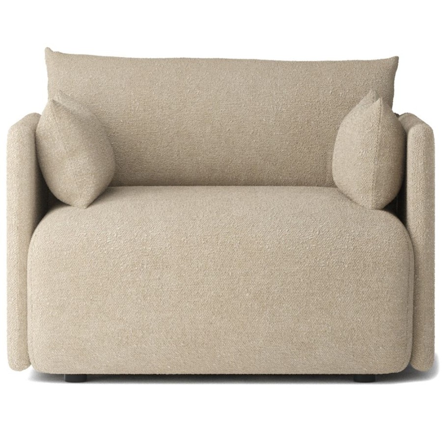 Mobler Audo Copenhagen Fatoljer | Offset Fatolj, Boucle Beige