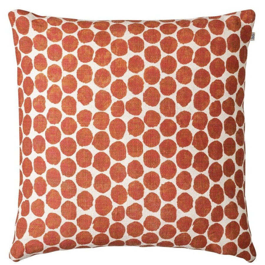 Textil Chhatwal & Jonsson Prydnadskuddar & Kuddfodral | Dot Ari Kuddfodral 50X50 Cm, Orange