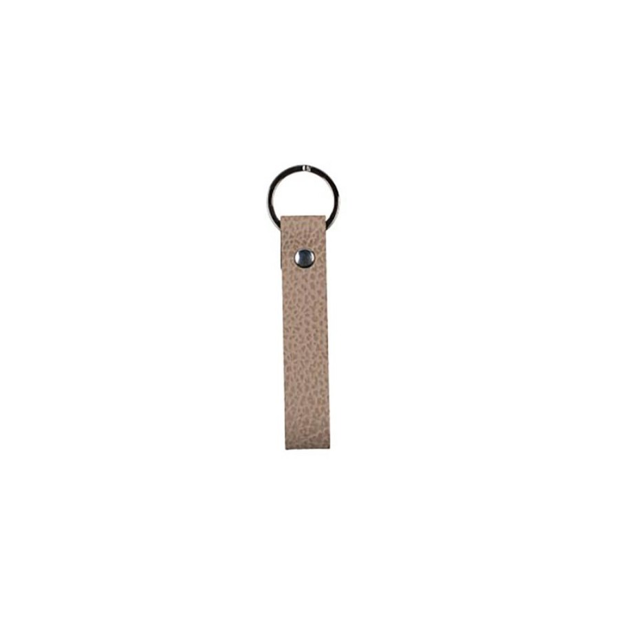 Inredning Lind DNA Accessoarer | Strap Nyckelring Hippo, 13X2 Cm, Sand