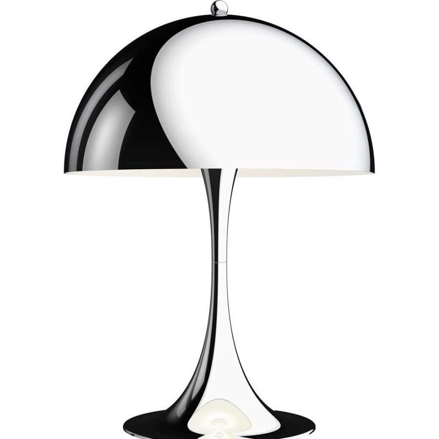 Belysning Louis Poulsen Sanglampor | Panthella 320 Bordslampa, Krom