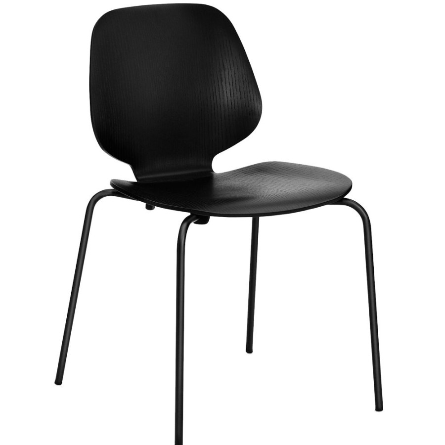 Mobler Normann Copenhagen Matstolar | My Chair Stol, Svart / Svart Stal