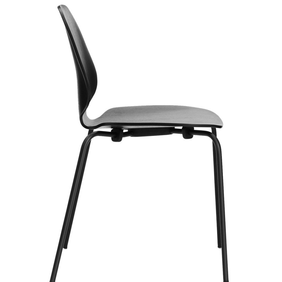 Mobler Normann Copenhagen Matstolar | My Chair Stol, Svart / Svart Stal