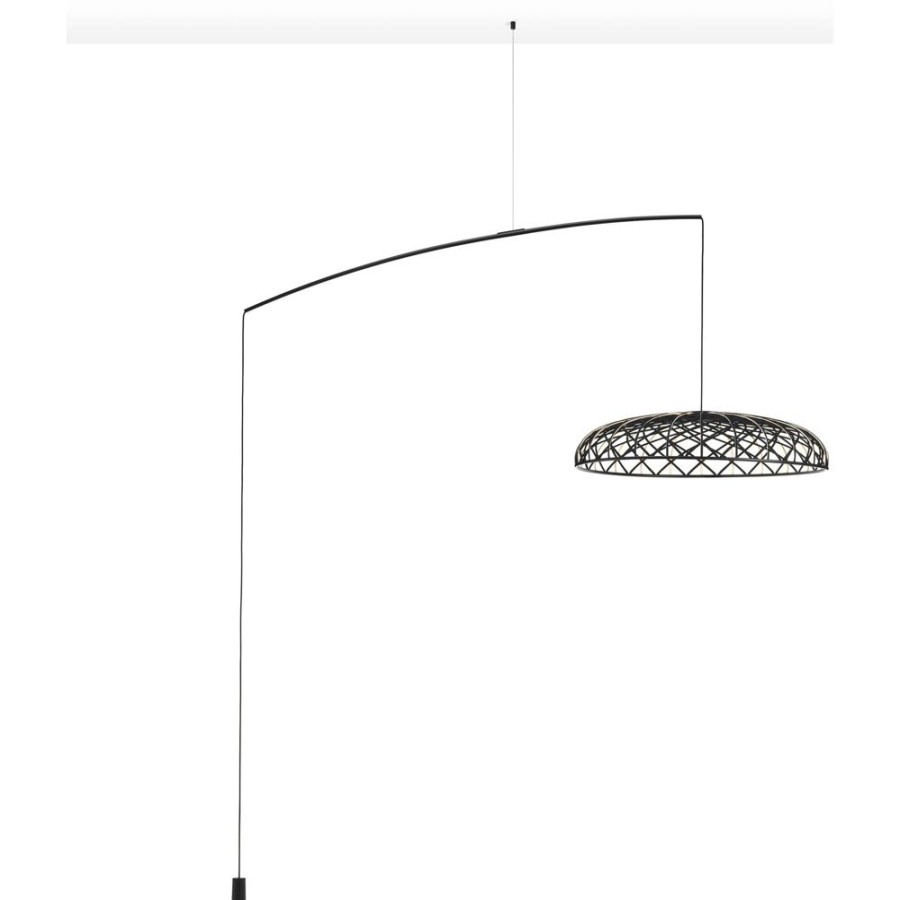 Belysning Flos Golvlampor | Skynest Motion Golvlampa, Antracit