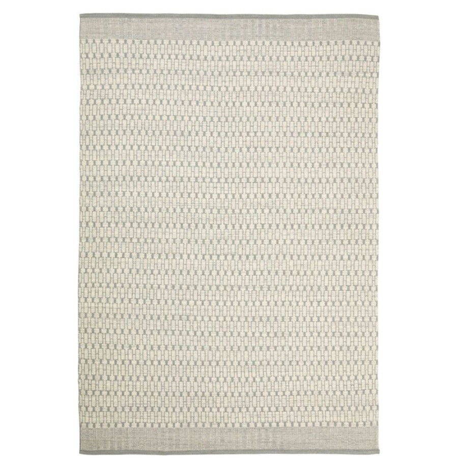 Mattor Chhatwal & Jonsson Viskosmattor & Polyestermattor | Dhurry Wool Mahi Matta 200X300 Cm, Off White/Light Grey