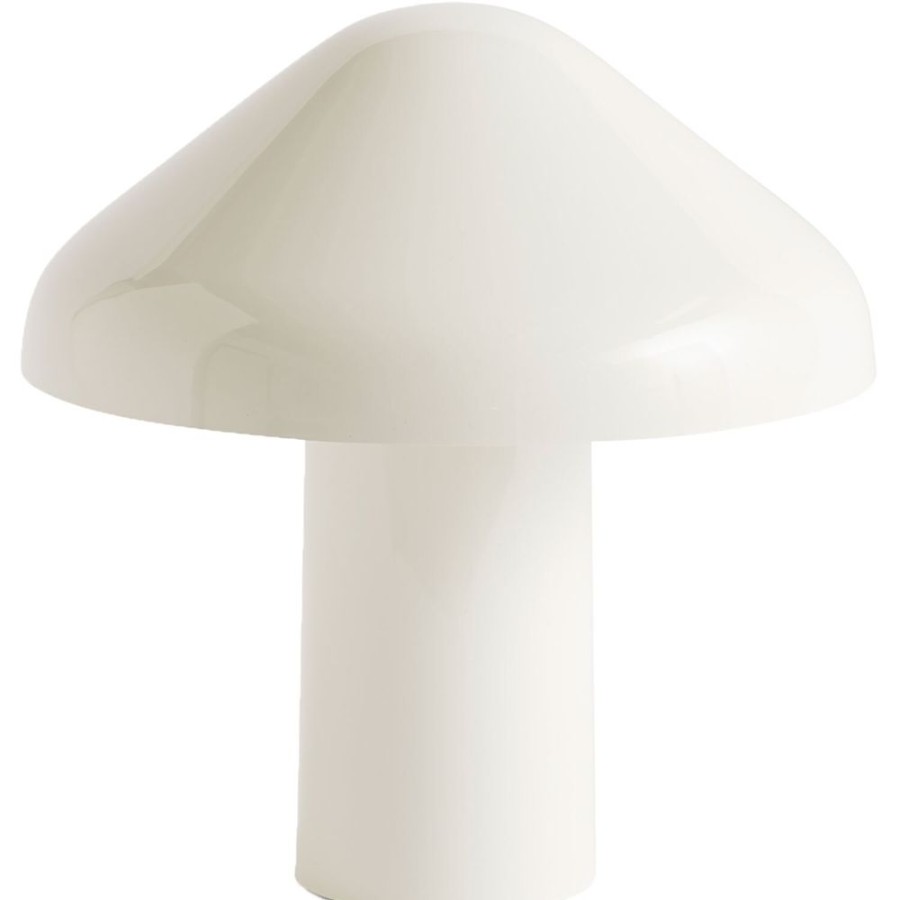 Belysning HAY Sanglampor | Pao Bordslampa Portabel, Cream White