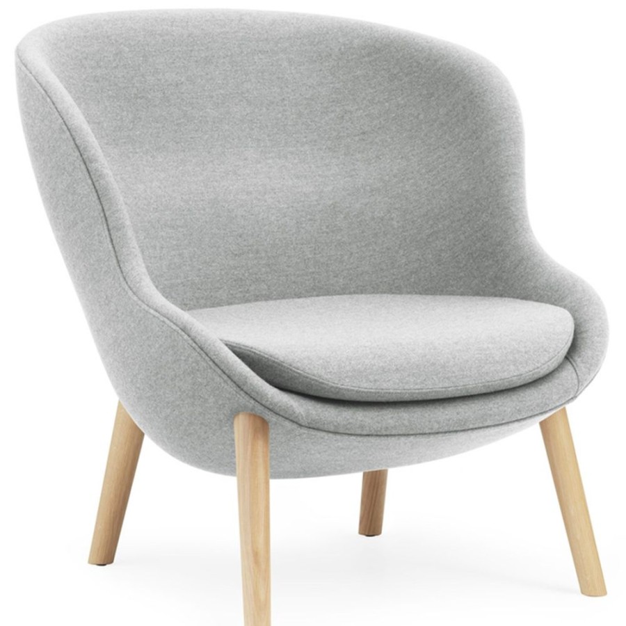 Mobler Normann Copenhagen Fatoljer | Hyg Fatolj Lag, Gra / Ek