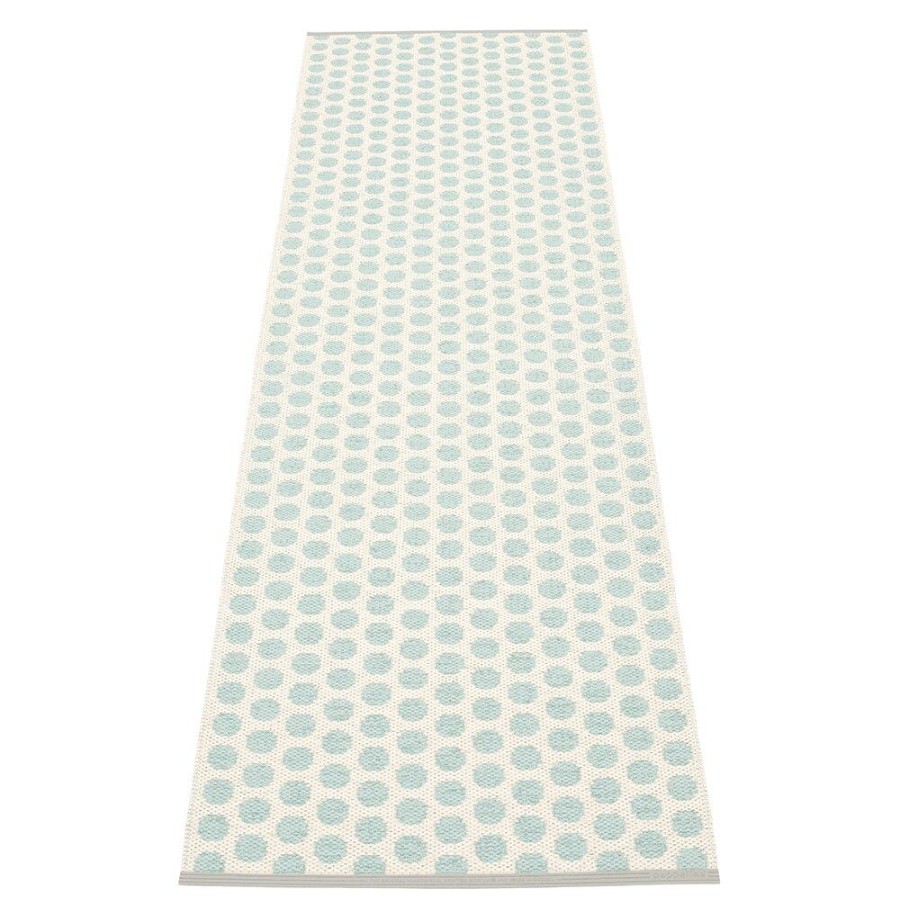 Mattor Pappelina Plastmattor | Noa Matta 70X250 Cm, Pale Turquoise/Vanilla