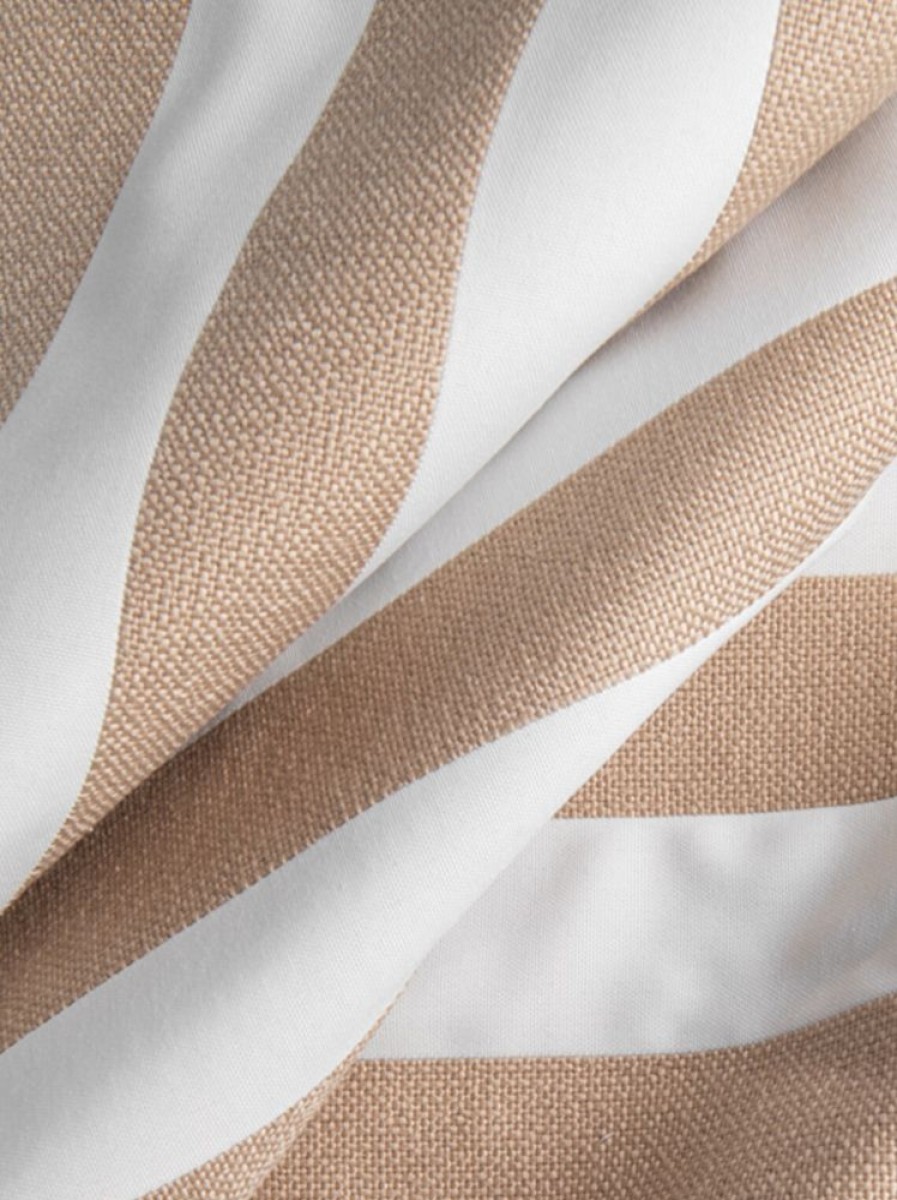 Textil DIYTI Dynor | Wide Stripe Solstolsdyna 50X186 Cm, Beige