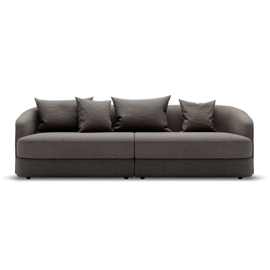 Mobler New Works 3-Sitssoffor | Covent Residential Sofa, Nevotex, Barnum Dark Taupe