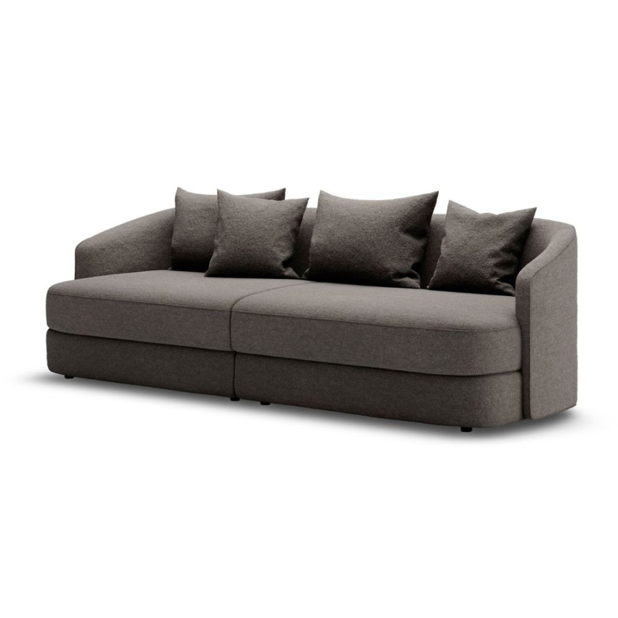 Mobler New Works 3-Sitssoffor | Covent Residential Sofa, Nevotex, Barnum Dark Taupe