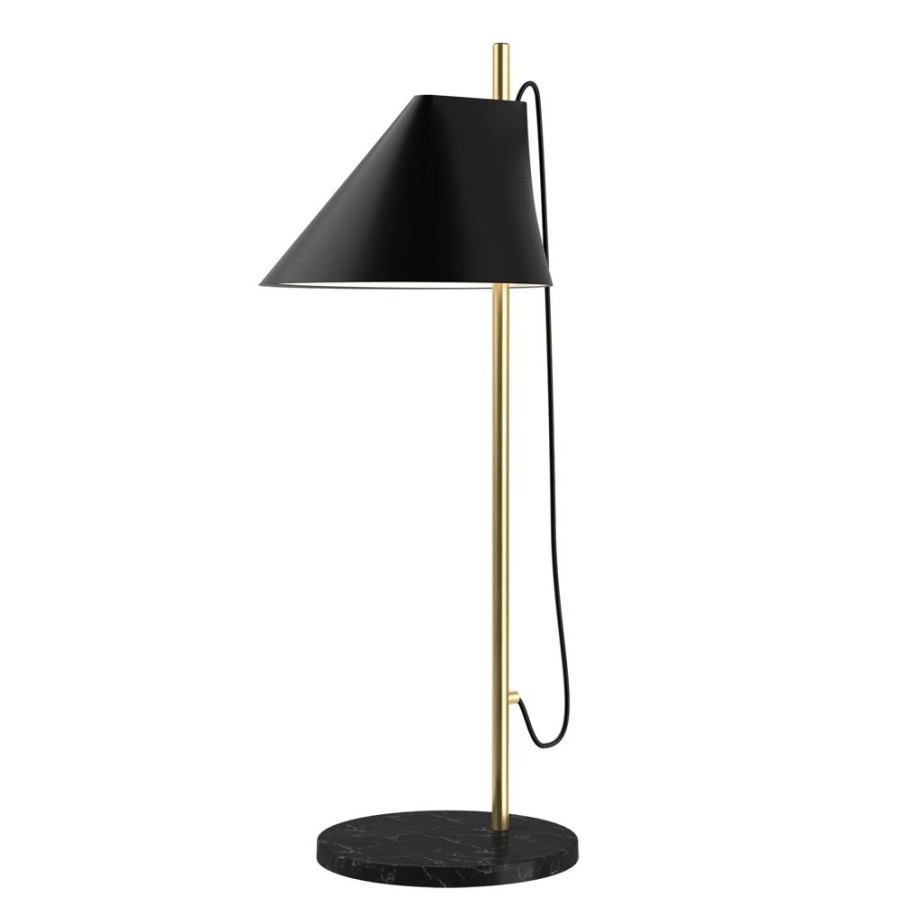 Belysning Louis Poulsen Sanglampor | Yuh Bordslampa, Massing/Svart