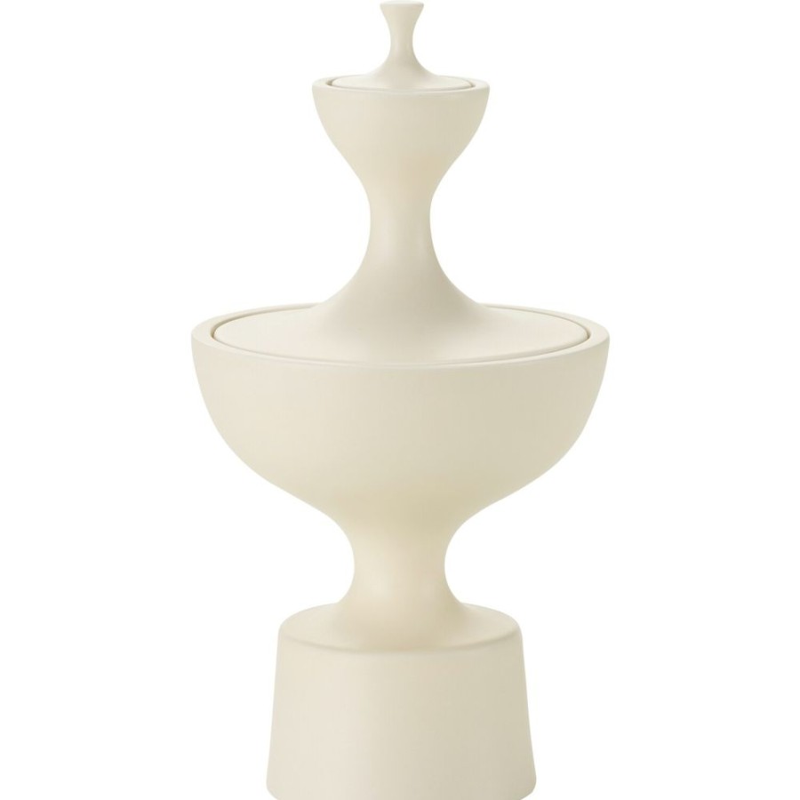 Inredning Vitra Boxar & Askar | Keramisk Behallare No. 1, Cream