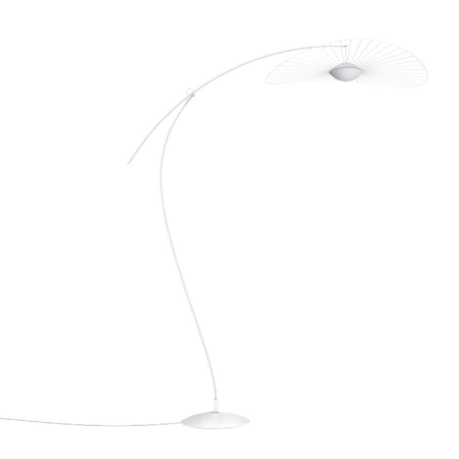 Belysning Petite Friture Golvlampor | Vertigo Nova Golvlampa, Vit