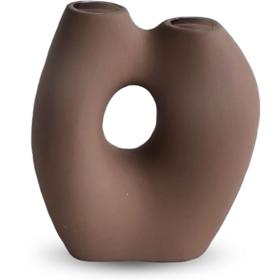 Inredning Cooee Design Vaser | Frodig Vas H20 Cm, Hazelnut