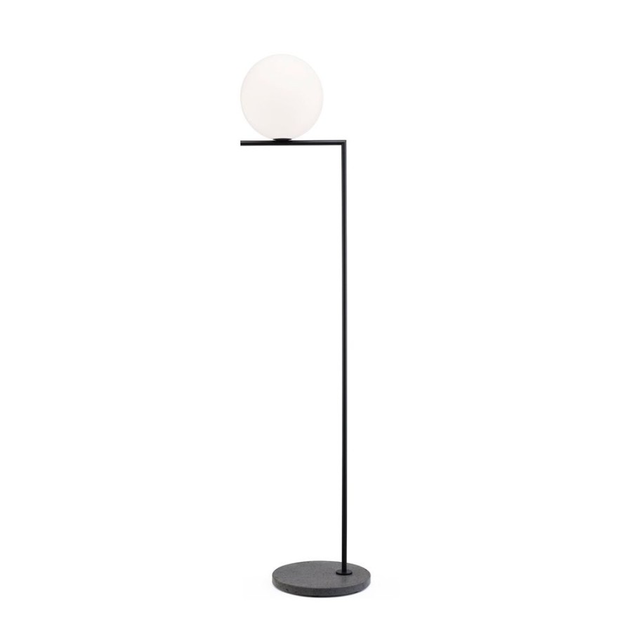 Belysning Flos Utebelysning | Ic Lights F1 Outdoor, Svart