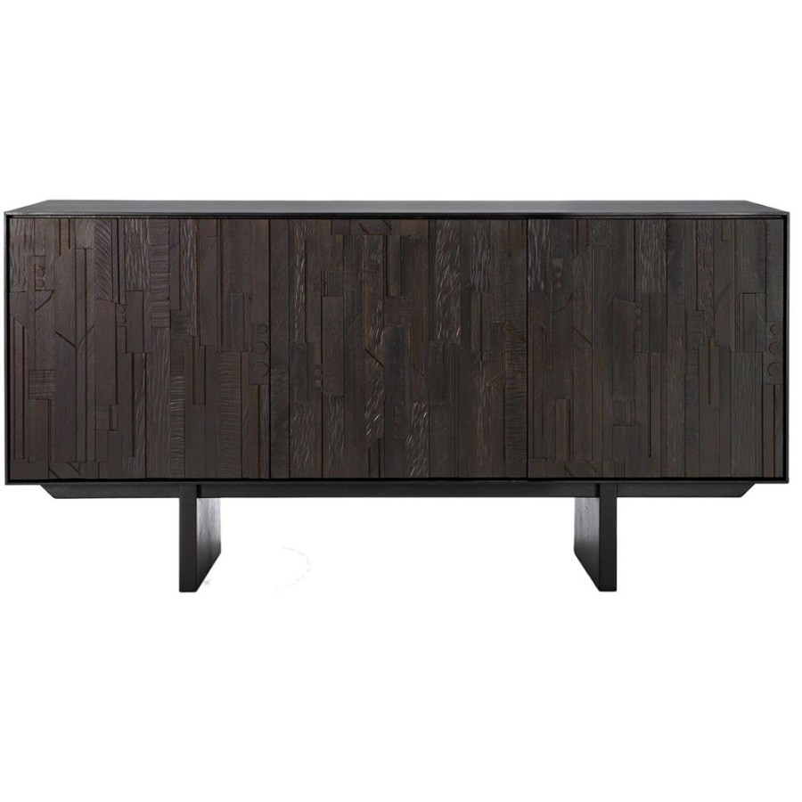 Mobler Ethnicraft Sideboards | Teak Mosaik Sideboard, Tre Dorrar