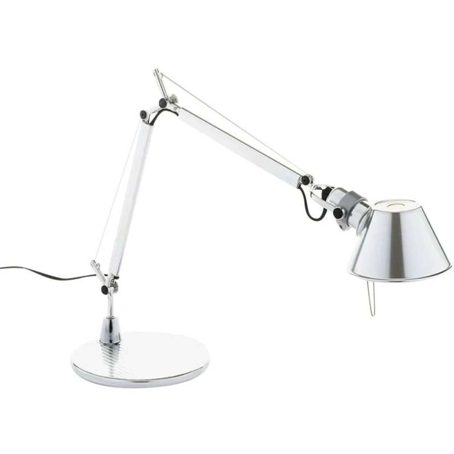 Belysning Artemide Bordslampor | Tolomeo Micro Bordslampa, Polerat Aluminium