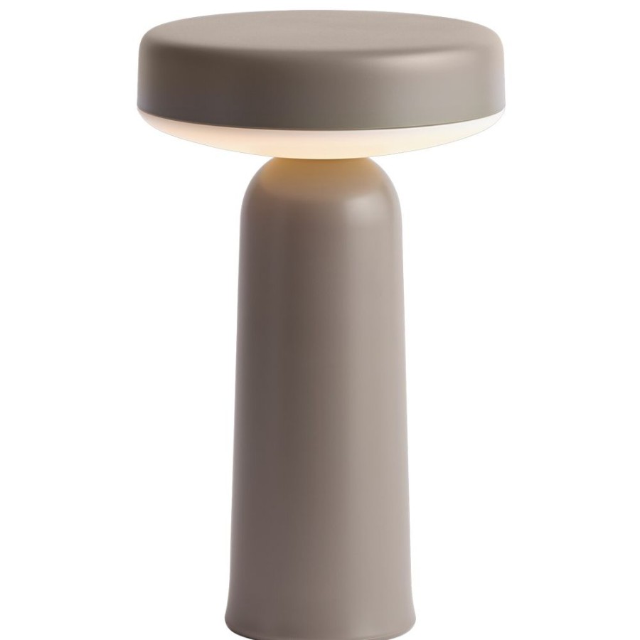 Belysning Muuto Bordslampor | Ease Portabel Bordslampa, Taupe