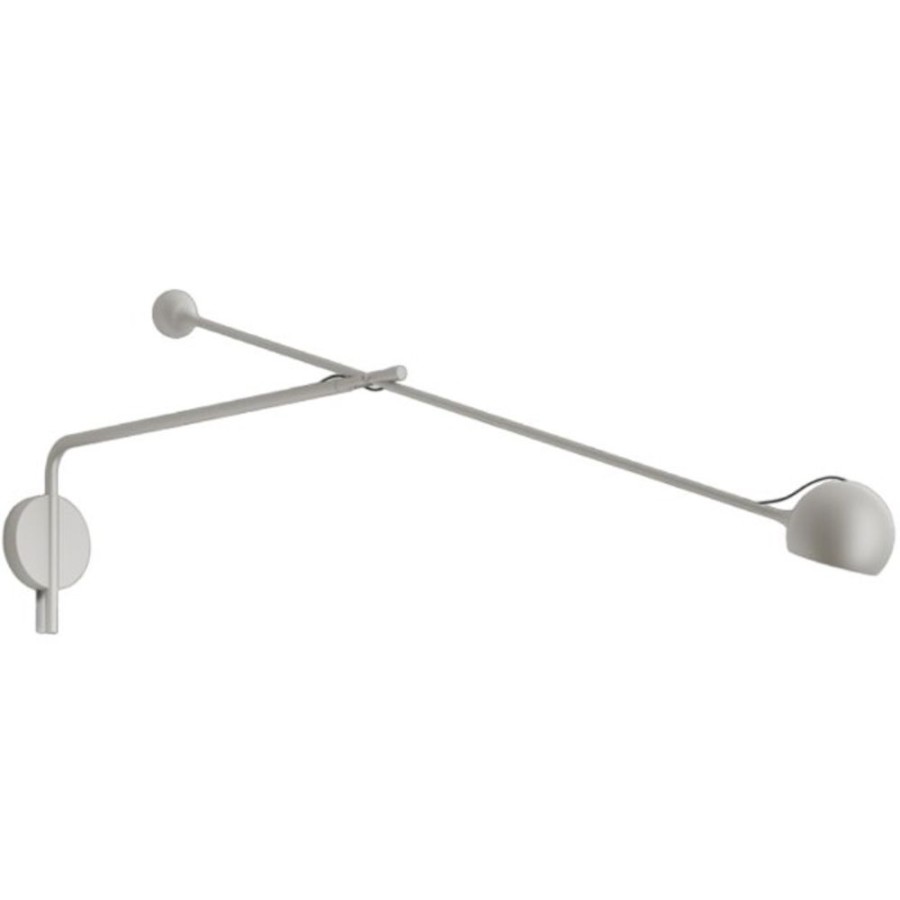 Belysning Artemide Vagglampor | Ixa Vagglampa Arm, Vit / Gra