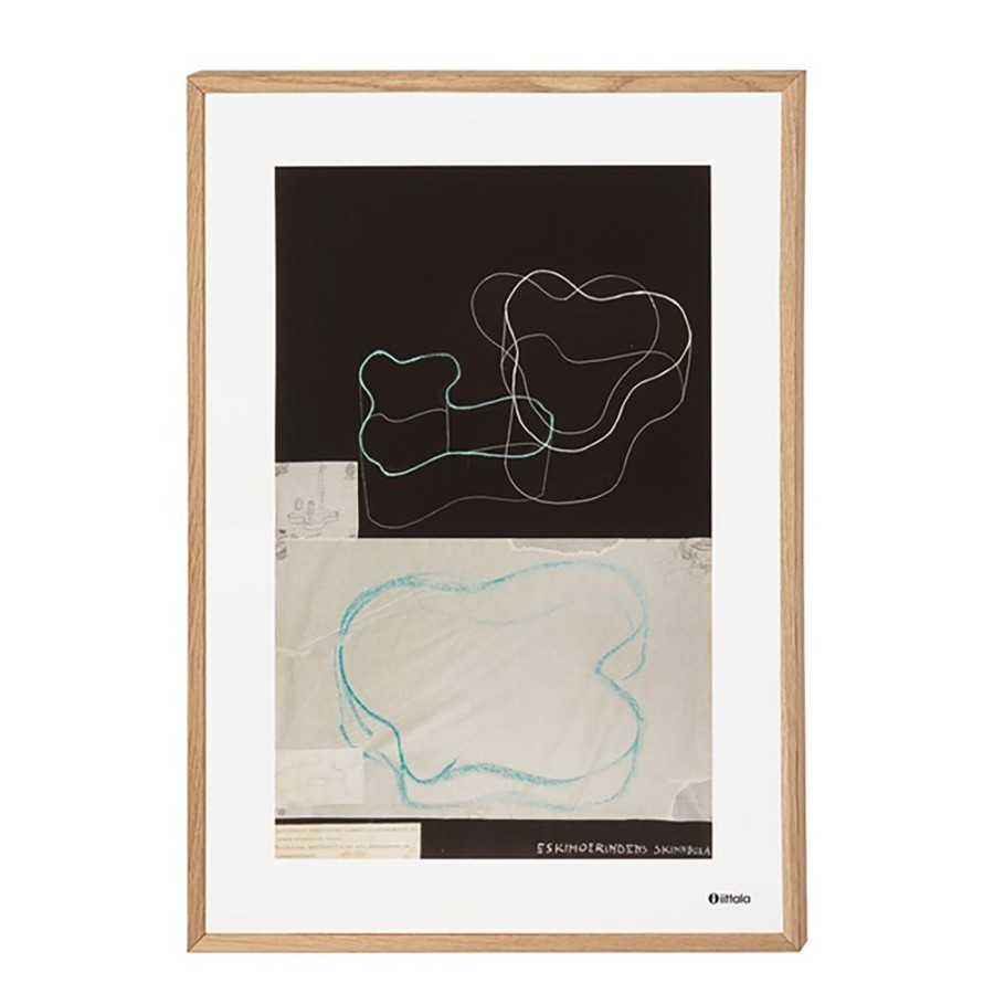 Inredning Iittala Posters | Alvar Aalto Art Poster 50X70 Cm, Sketch Black