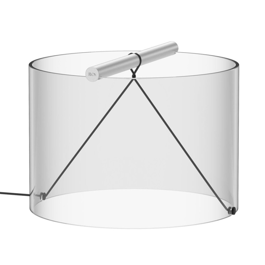 Belysning Flos Bordslampor | To-Tie T3 Bordslampa, Anodiserat Aluminium