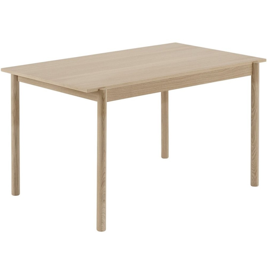 Mobler Muuto Matbord | Linear Wood Bord 140X85 Cm