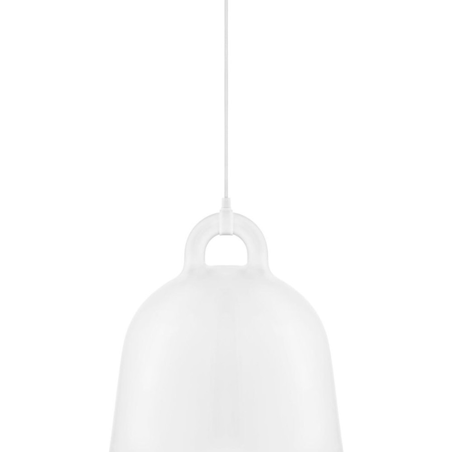 Belysning Normann Copenhagen Taklampor | Bell Pendel 420 Mm, Vit