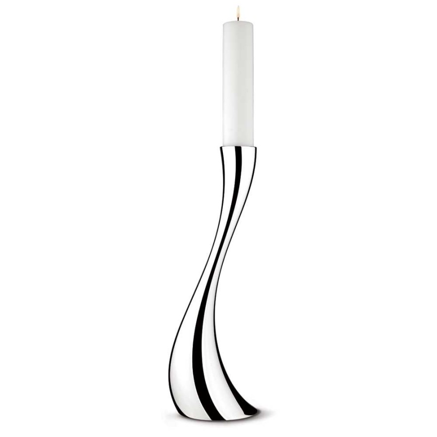 Inredning Georg Jensen Ljusstakar | Cobra Golvljusstake Medium, 50 Cm