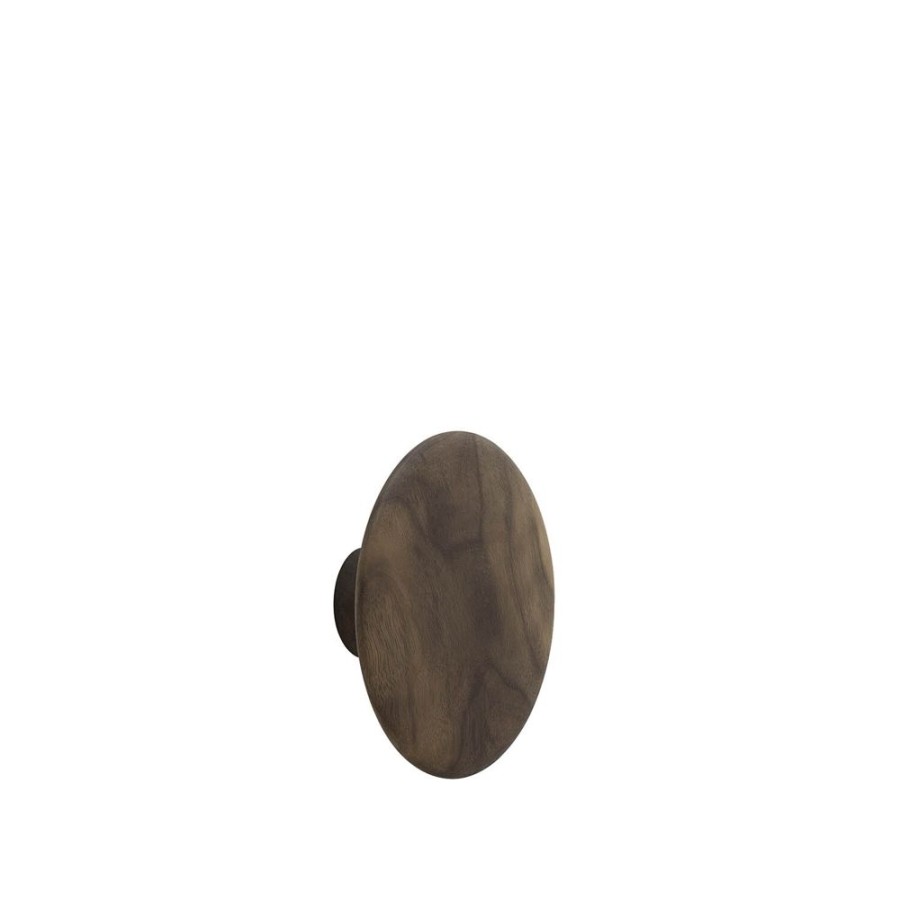 Inredning Muuto Krokar & Galgar | The Dots Krok Medium, Walnut