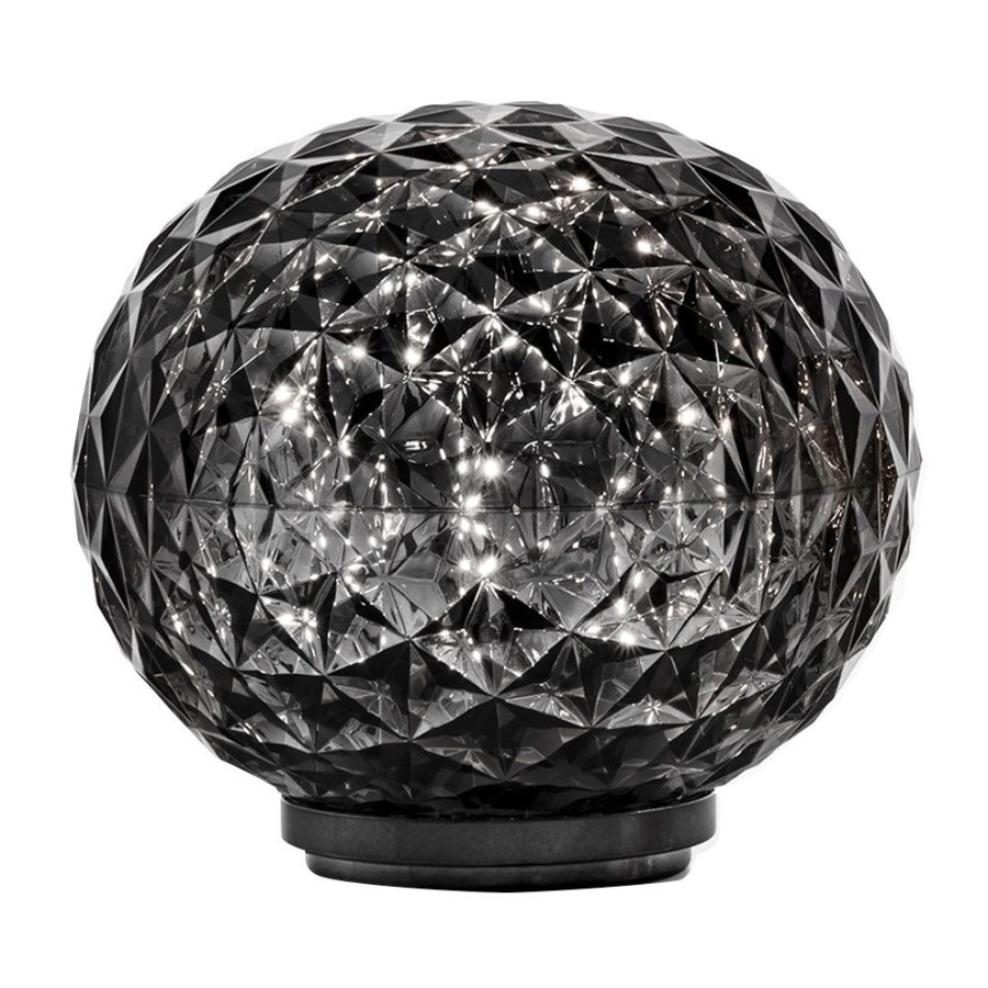 Belysning Kartell Sanglampor | Mini Planet Bordslampa Batteri Dimbar, Smoke